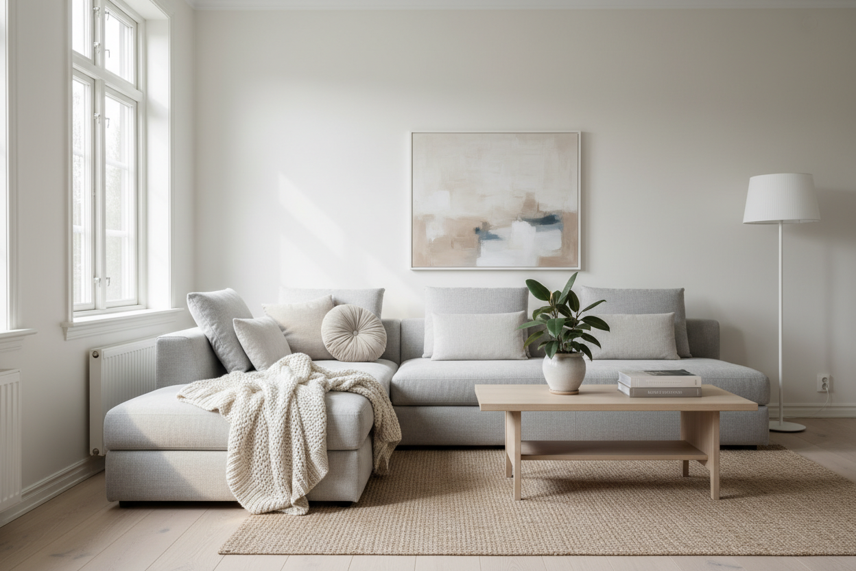 cozy minimal interior